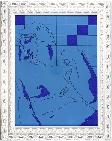 FESTA TANO (1938 - 1988) Senza titolo. 1978. Tecnica mista su tela . Cm 60,00...