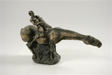 FABBRI AGENORE (1911 - 1998) Senza titolo. Terracotta. Cm 35,50 x 22,00 x...