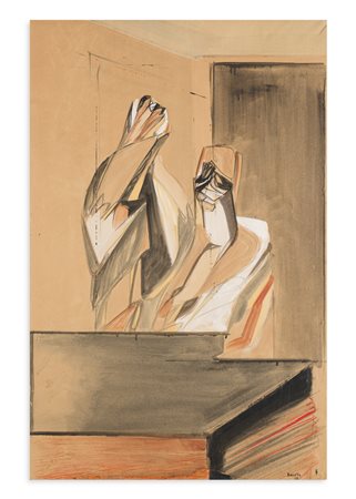 MARIO ROSSELLO (1927-2000) - Dialogo, 1968