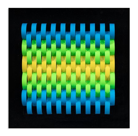 DARIO ZAFFARONI (1943) - Dinamiche Tricromiche, 2016