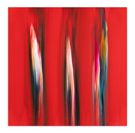 ENNIO FINZI (1931) - Il verso del colore in rosso, 2012