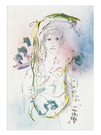 ERNESTO TRECCANI (1920-2009) - Figura materna