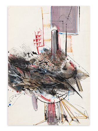 AMILCARE RAMBELLI (1924-1976) - Senza Titolo, 1969