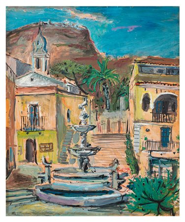 ATTILIO COLONNELLO (1930) - Scala del Carmine, 1953
