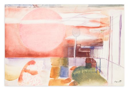 BRUNO SAETTI (1902-1984) - Senza Titolo, 1972