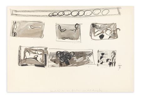 SERGIO DANGELO (1932-2022) - Senza Titolo, 1958