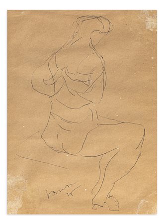 LUCIO FONTANA (1899-1968) - Senza Titolo