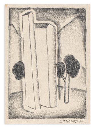 LUIGI VERONESI (1908-1998) - Senza Titolo, 1931
