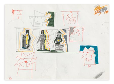 PINO PASCALI (1935-1968) - Senza Titolo, 1964/1965