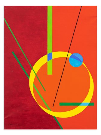 LUIGI VERONESI (1908-1998) - Costruzione L7, 1996