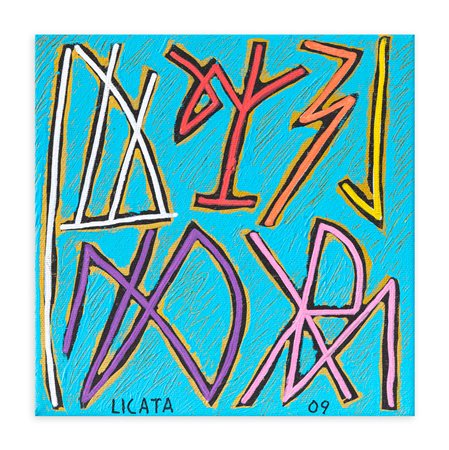 RICCARDO LICATA (1929-2014) - Senza Titolo, 2009