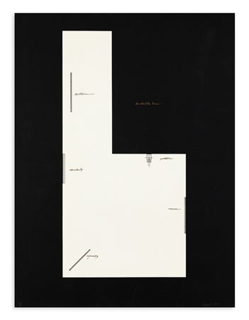 PAOLO ICARO (1936) - I luoghi della linea, 1972