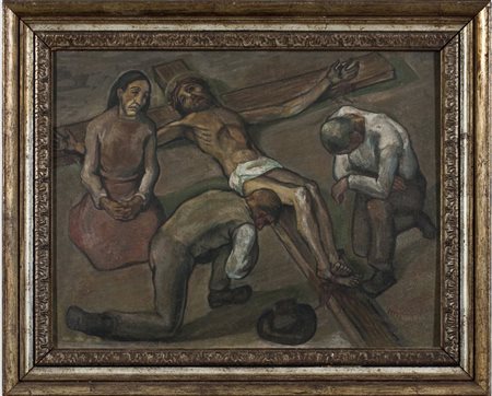 Marco Bertoldi, Meditazione, XI Stazione V.C., 1949