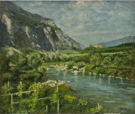 Adriano Beltrame, Il Sarca a Ceniga, 1990