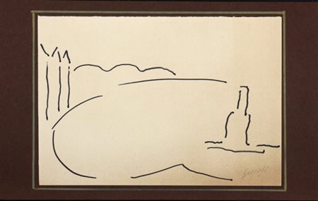 Virgilio Guidi, Marina circolare, 1968-1970