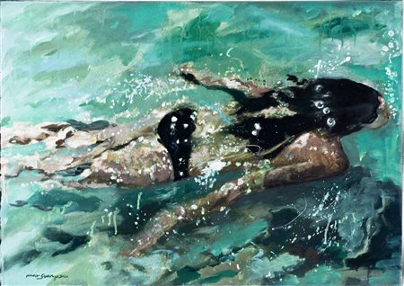 Max Hamlet Sauvage, Immersione, 2018