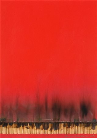 Bernard Aubertin, Bruciatura, 1974