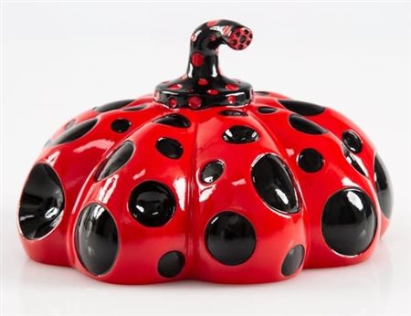 Yayoi Kusama “Naoshima Pumpkin” (Red &Black)