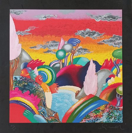 Luca Alinari “Paesaggio toscano” 1994 