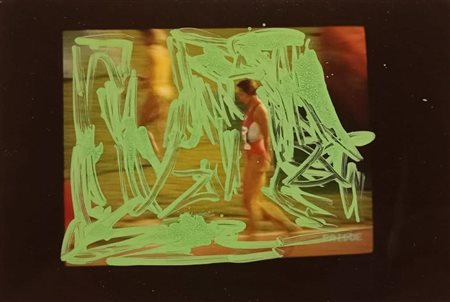 Mario Schifano “Atletica nel verde” 1990/97