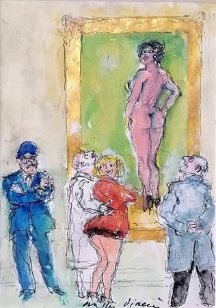 Walter Piacesi "Studio per un dipinto" 2006