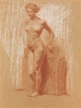 Antonio Maraini, Studio di nudo femminile, 1905
