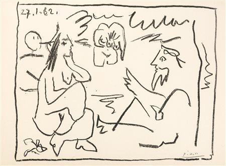 Pablo Picasso, Le dèjeuner sur l'herbe, 1962
