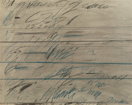Cy Twombly, Senza titolo, 1971