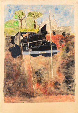 Franco Angeli, Senza titolo, Anni '80