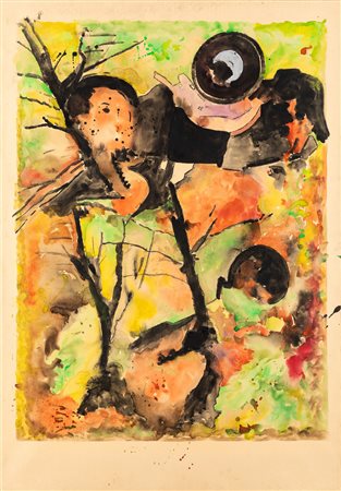 Franco Angeli, Incidente, Anni '80