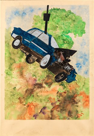 Franco Angeli, Incidente, Anni '80