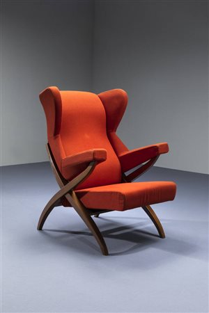 FRANCO ALBINI<BR>Poltrona mod. Fiorenza