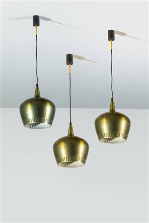 ALVAR AALTO<BR>Tre lampade mod Golden Belle