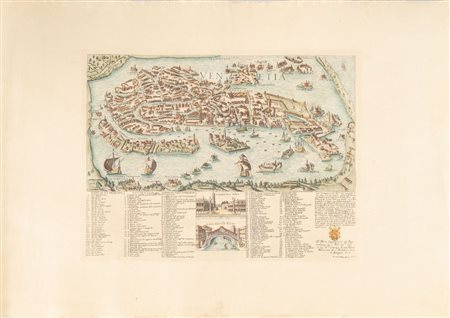 D. Simon Felizo Querza (XVIII secolo) Venetia. Stampa antica. con dedica a D....