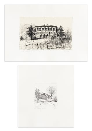 MATTEO MASSAGRANDE (1959) - Lotto unico composto da 2 opere grafiche
