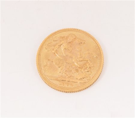 Moneta sterlina, 1964. Gr. 8