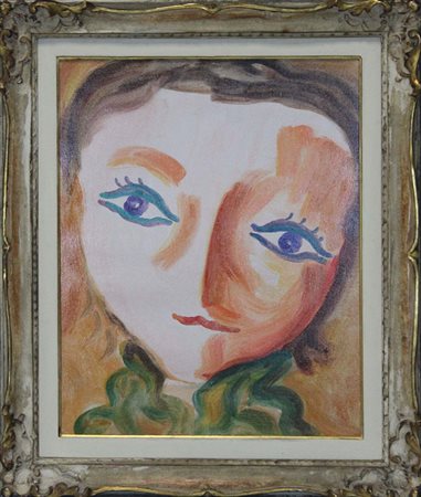 VIRGILIO GUIDI, "Testa", 1971