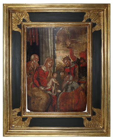 Adorazione dei Magi, Veneto-Cretan painter, 16th century
