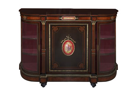 Etagere a sportello centrale, late 19th century