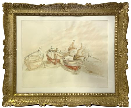 Barche a secco, 20th century