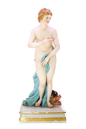 Venere nuda con tritone