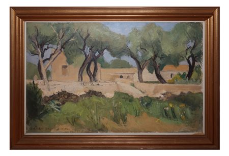 Carmelo Comes (Catania 1905-Catania 1988)  - Brucoli