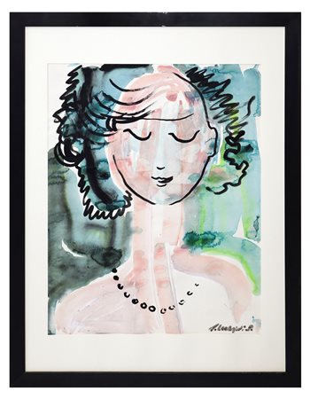 Maria Leonardi Pennisi (Acireale)  - Volto di donna