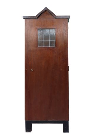 Armadio nello stile Decò in legno di noce, 20th century