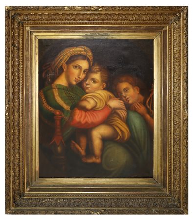 Madonna con bambino e S.Giovanni, Nineteenth century