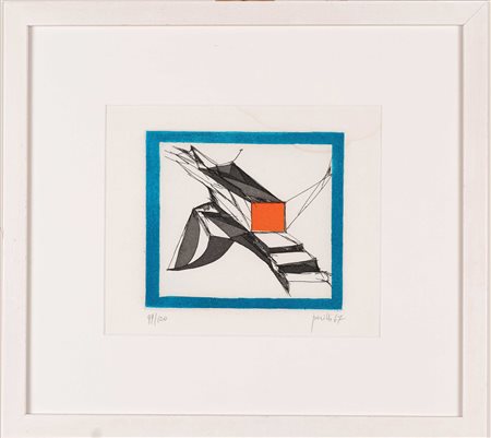 Achille Perilli (Roma 1927 - Orvieto 2021), Senza titolo