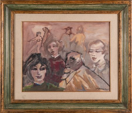 Mino Maccari (Siena 1898 - Roma 1989), Senza titolo