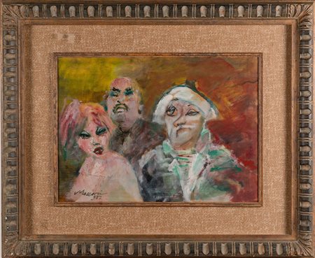 Mino Maccari (Siena 1898 - Roma 1989), Senza titolo