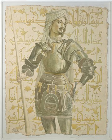 Ali Hassoun (Sidone 1964), Bozzetto Palio di Siena