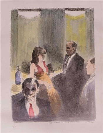 Alberto Sughi (Cesena 1928 - Bologna 2012), Senza titolo